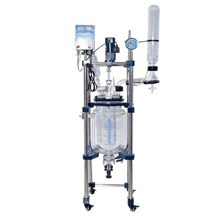 Pilot Plant Glass Reactor